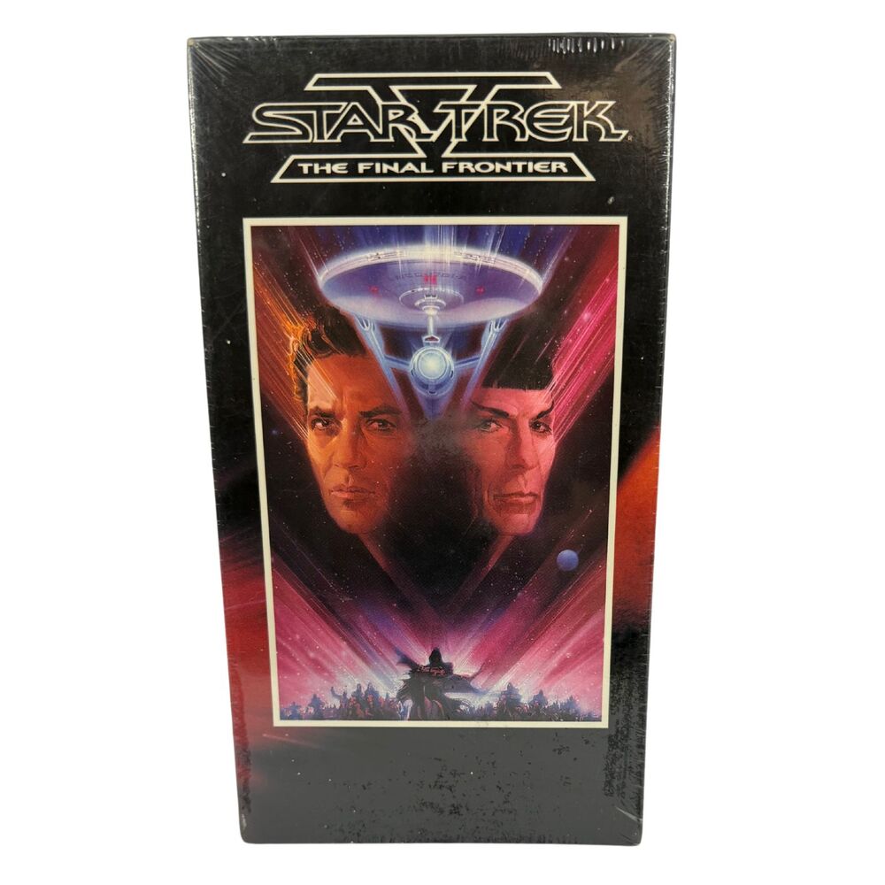Star Trek V: The Final Frontier (VHS) William Shatner Leonard Nimoy NEW - SEALED
